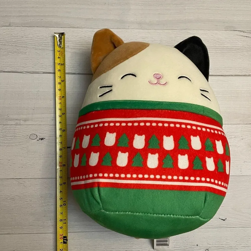 Squishmallows Cam‎ the Cat holiday Stuffed Plush